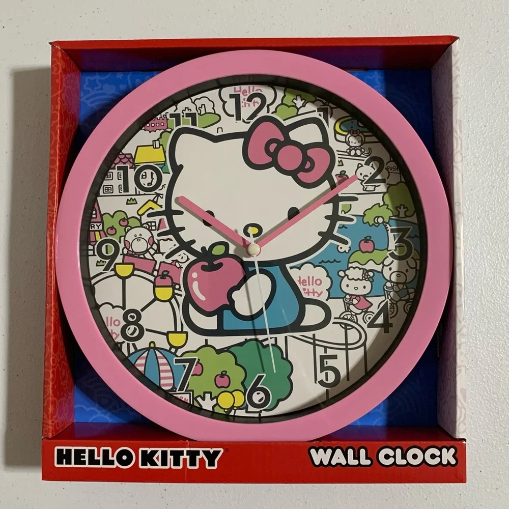 Hello Kitty and Friends by Sanrio Analog Wall Clock-New in Box